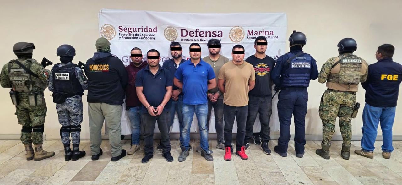 Caen “El Bukanas” y seis integrantes en operativo de seguridad en Puebla.
