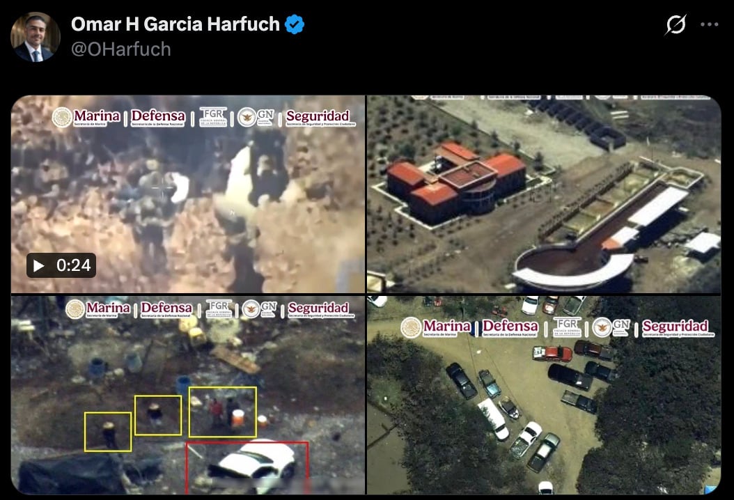 Videos de la captura de “El Jardinero” del CJNG tras fuerte operativo en Nayarit