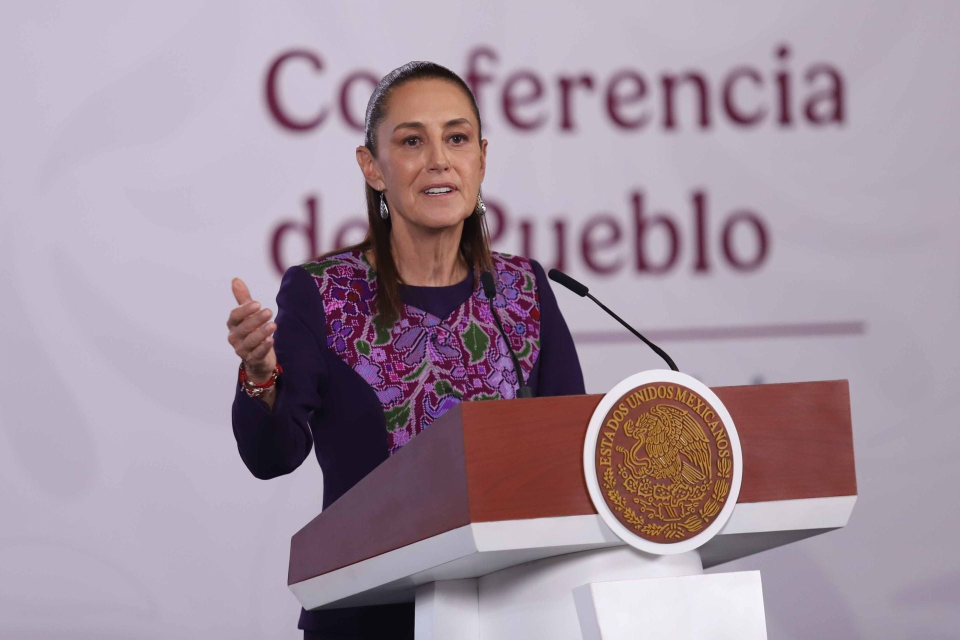 Claudia Sheinbaum, presidenta de México.