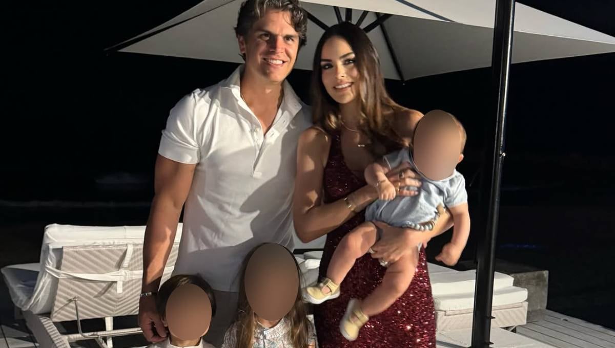 Juan Carlos Valladares y sus hijos