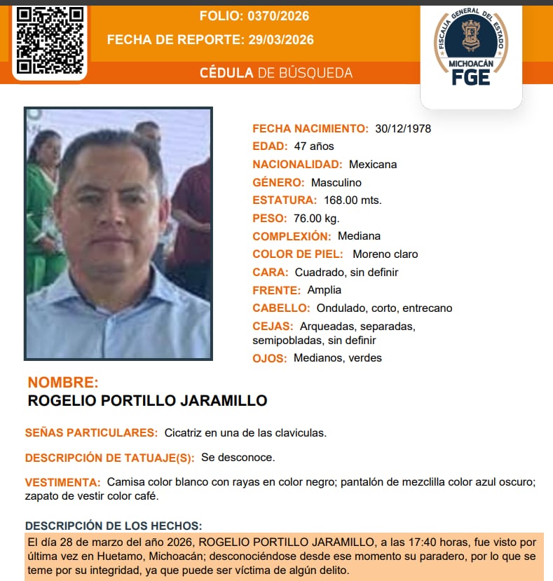 i23kevxjrzbgxbqgalkkqsxj7q Ficha de desaparición de excandidato de Morena en Huetamo
