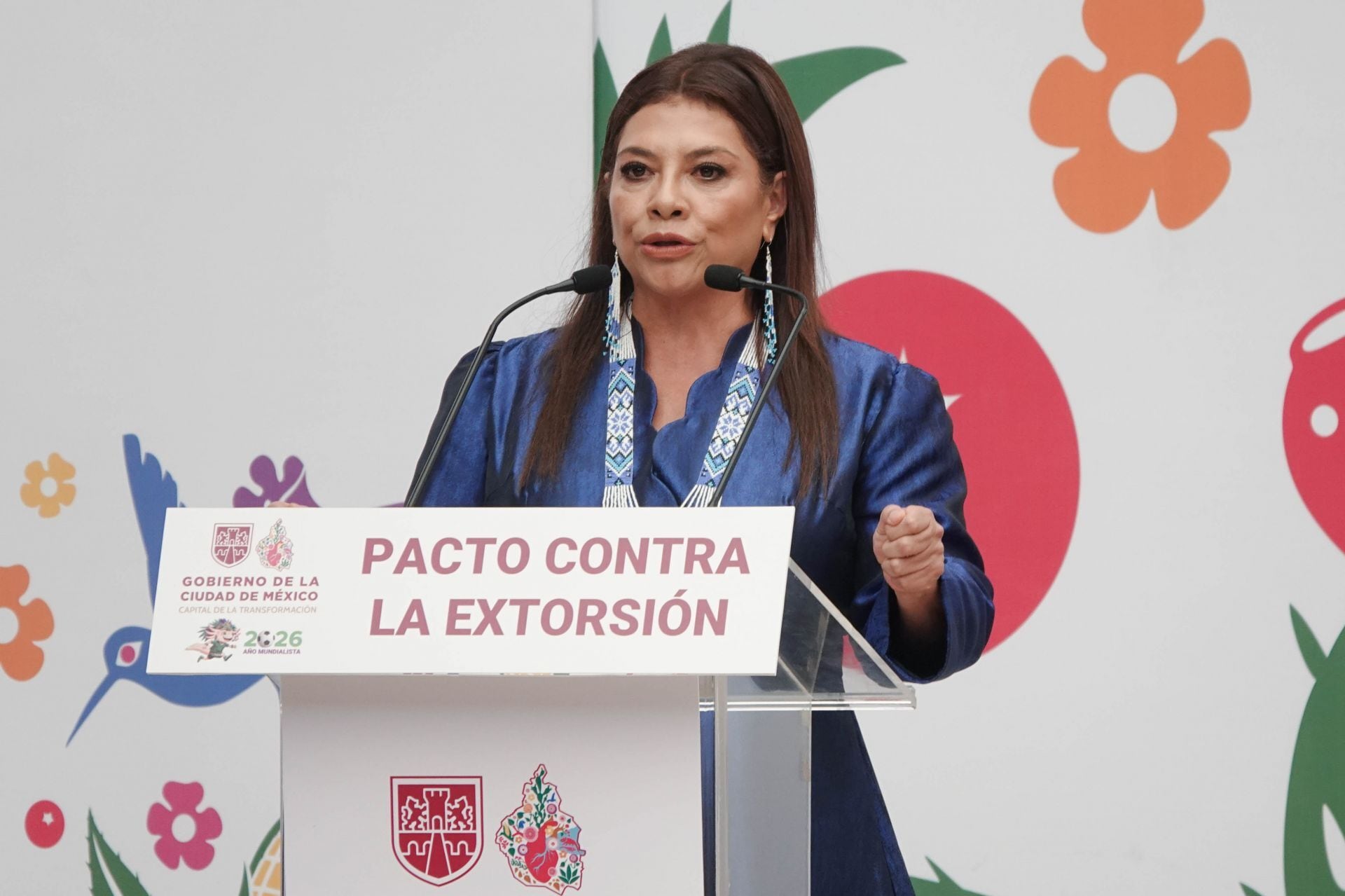 Clara Brugada reforzará lucha contra la extorsión en CDMX