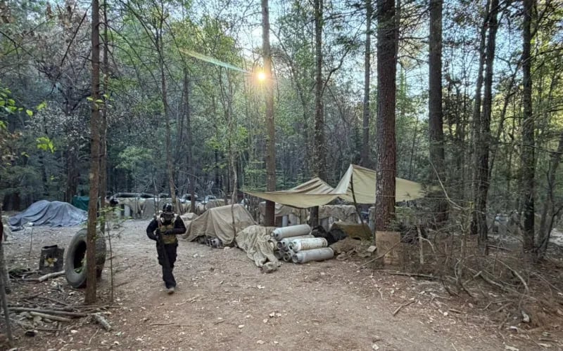 Así es el narcolaboratorio de El Pinal ligado a policías de Chihuahua y agentes de la CIA