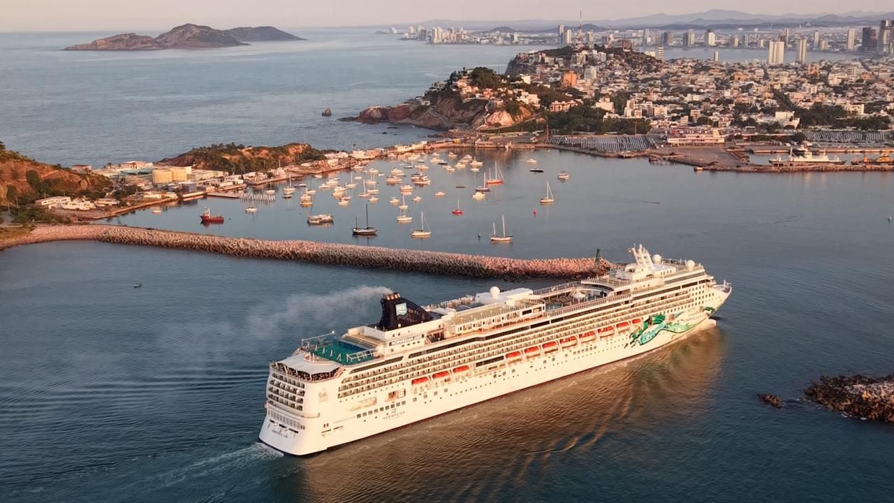 Mazatlán recibió más de 51 mil turistas de cruceros durante enero de 2026
