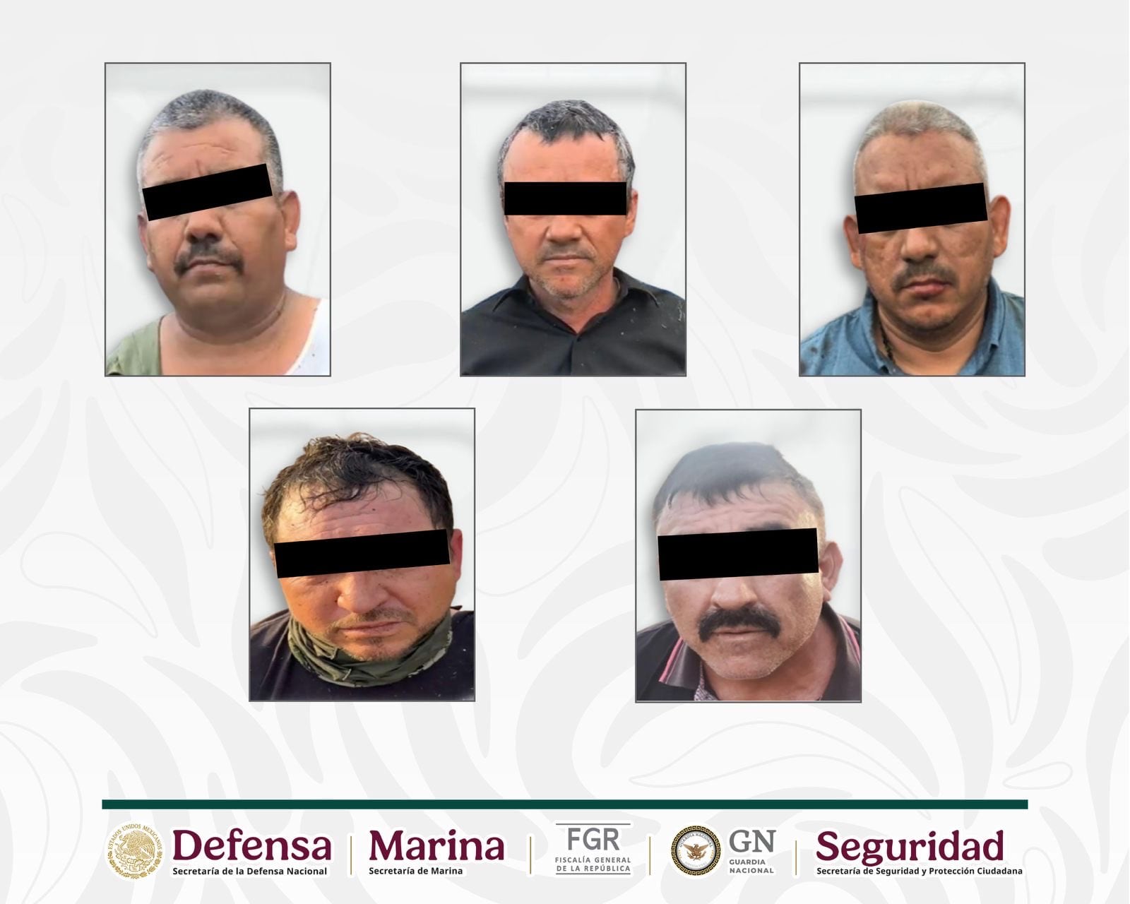Detienen a cinco presuntos integrantes de Los Chapitos en Sinaloa