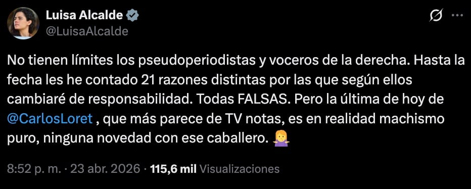 Luisa Alcalde