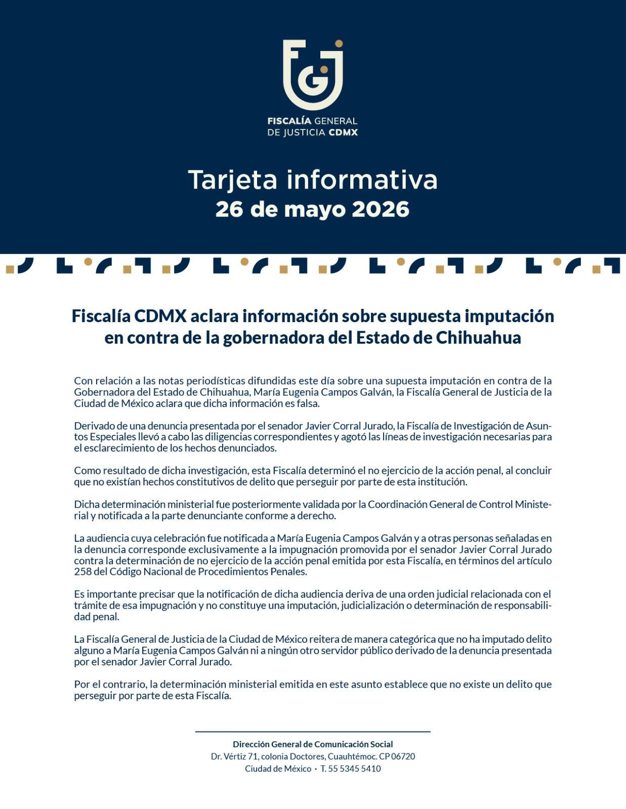 4wxrhn5omjdhphcrbdc6n4zszu Fiscalía CDMX descarta delito en denuncia de Javier Corral contra Maru Campos