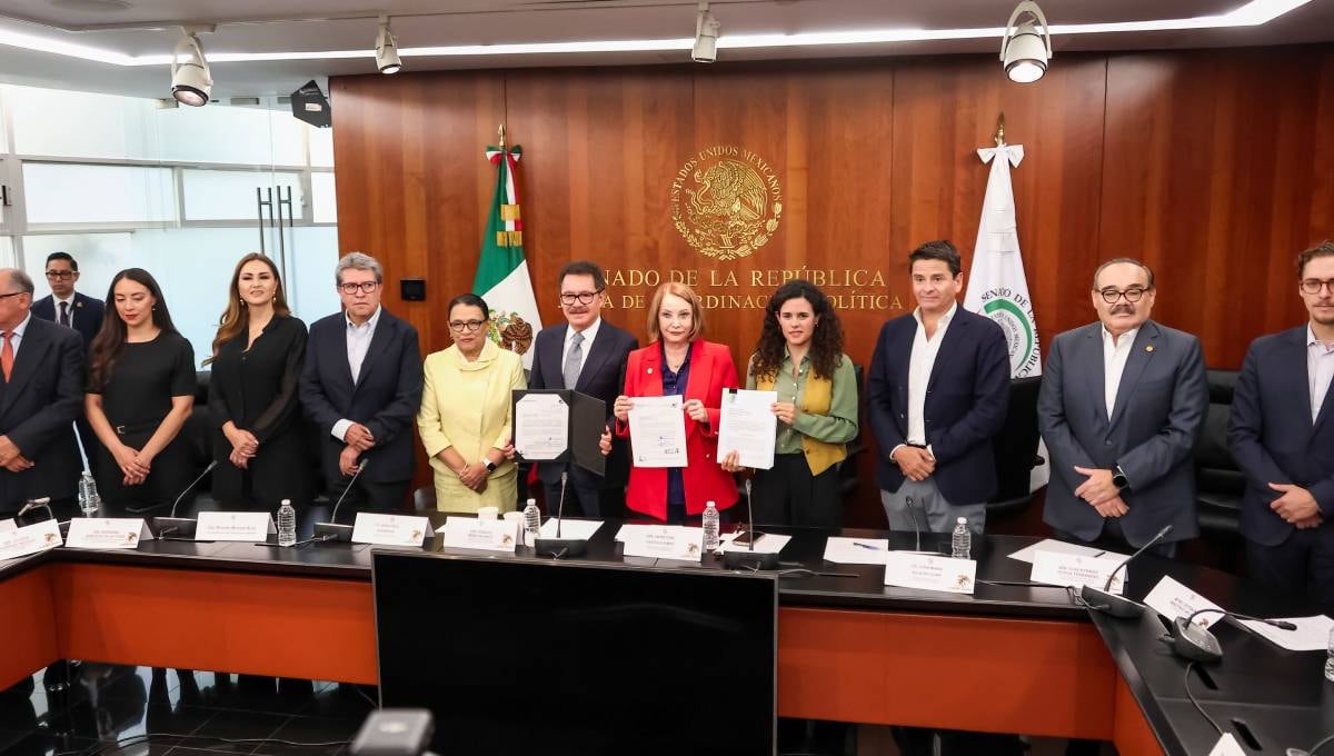 Comisión Permanente recibe propuesta presidencial de reforma judicial