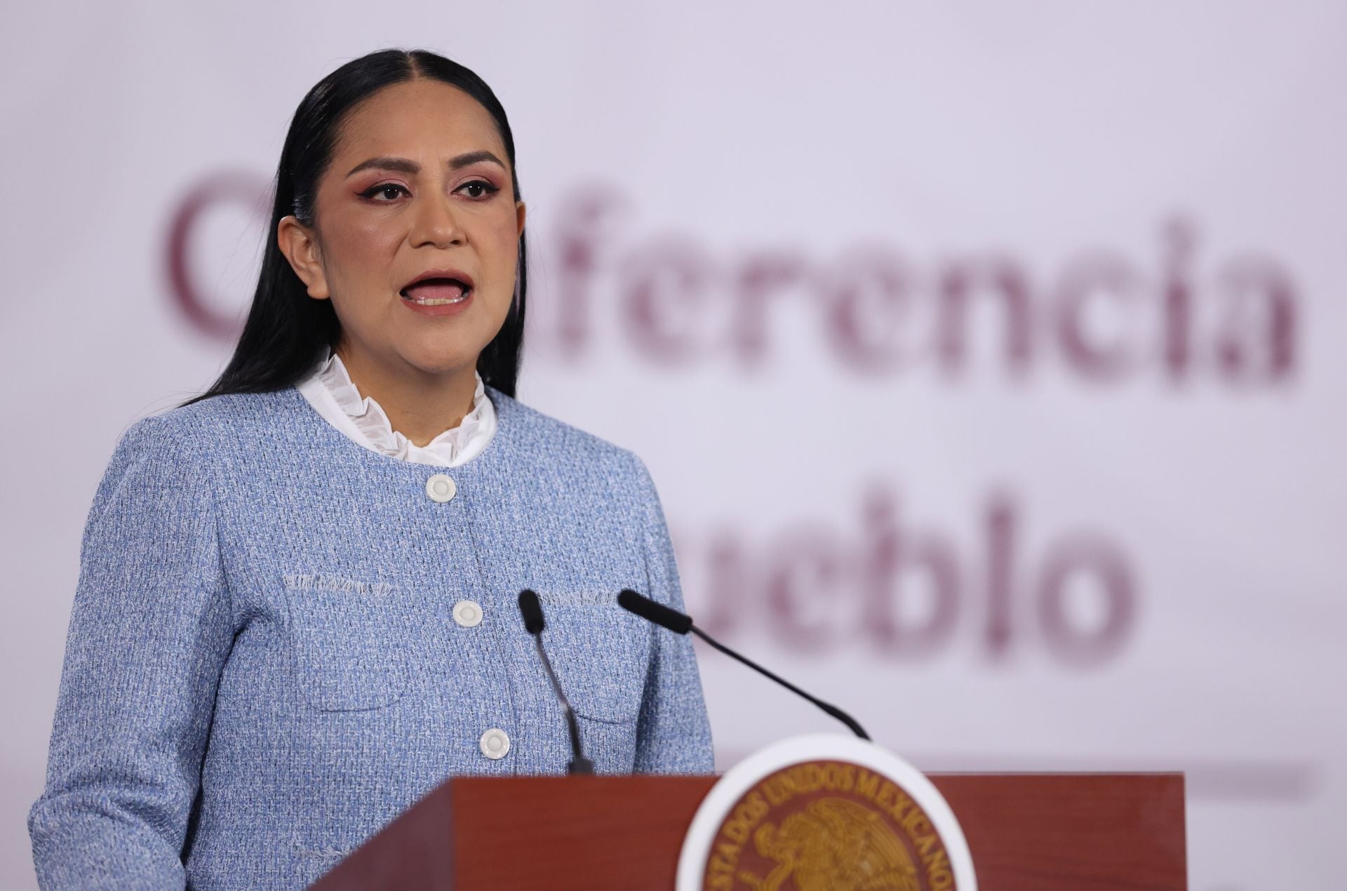 eub5caaxq5dz7phns33okxpezy Ariadna Montiel Reyes, dirigente nacional de Morena.