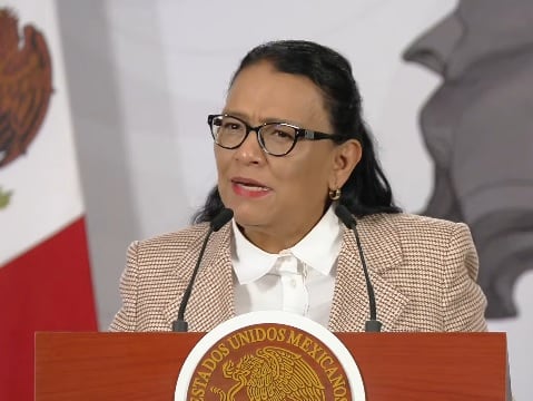 huh3q45ggvbkbdknsqpcfoyqem-1 Rosa Icela Rodríguez, titular de Segob.