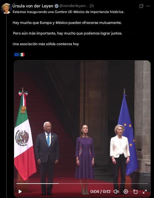 ms3kr4k6hrefjkaj66q3x7chda Ursula von der Leyen resalta la importancia histórica de la alianza entre México y la Unión Europea