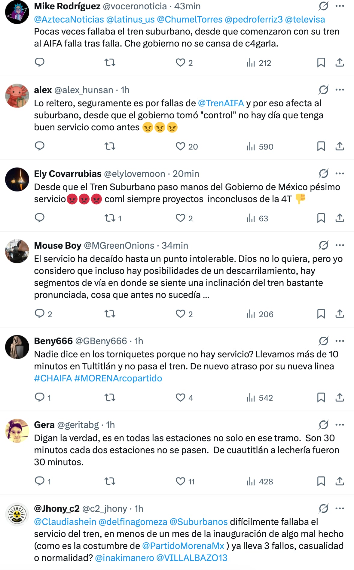 Anuncian retrasos en el Tren Suburbano por una falla eléctrica este 21 de mayo