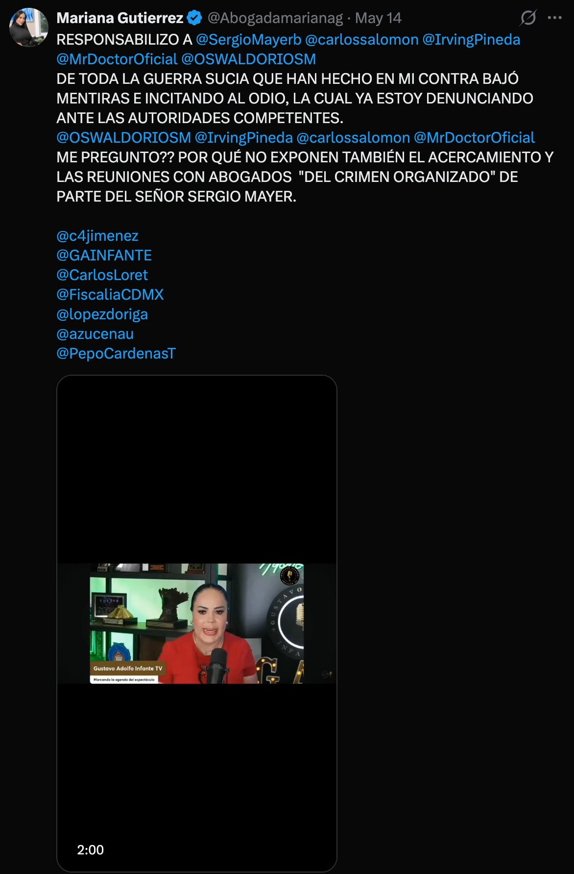 sge7lk5yhzhtbjkinj6sjjvtwq Emiliano Rojas se desmarca de Mariana Gutiérrez y revela documento clave