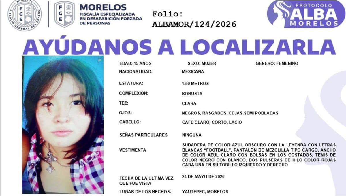 Desaparición de Michelle Itzayana