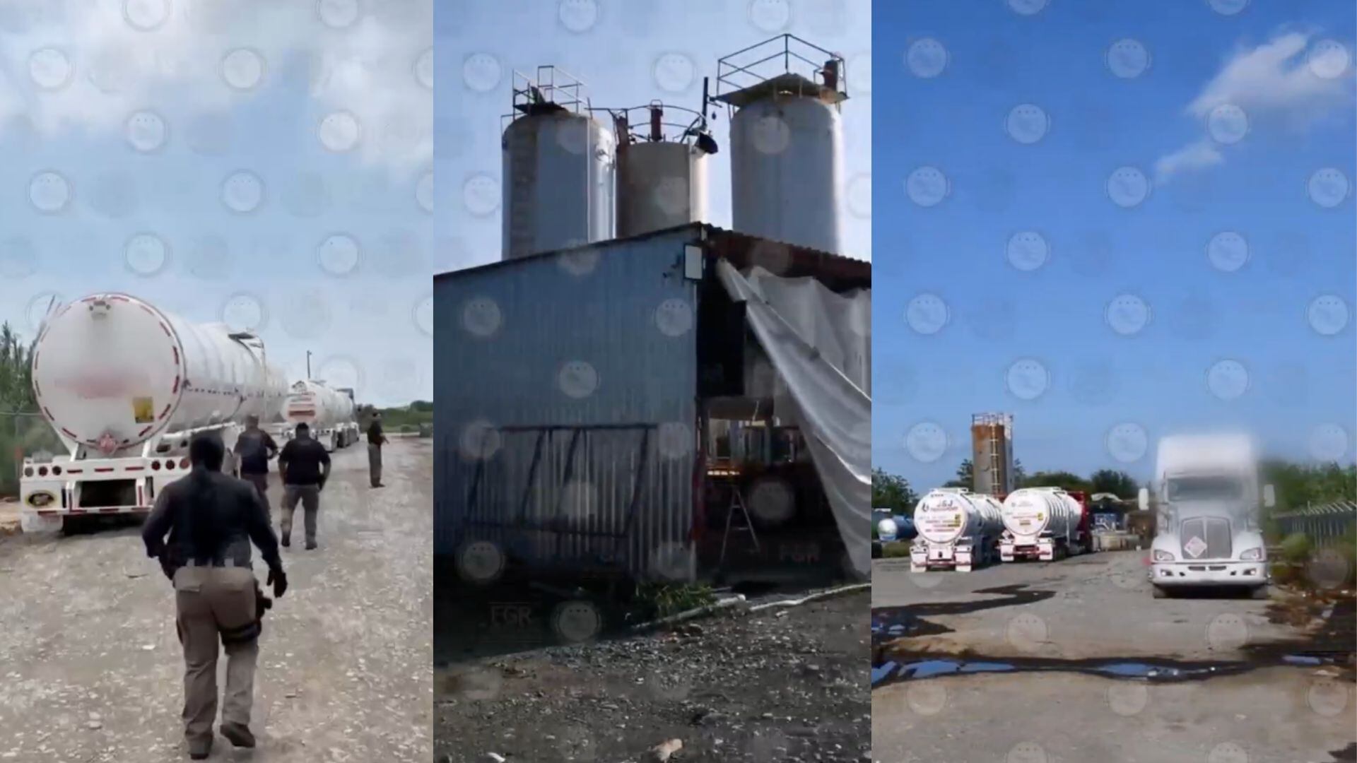 No se reportaron detenidos en el operativo de la FGR en Cadereyta, Nuevo León, en el que ubicaron mas de un millón de litros de combustible ilegal