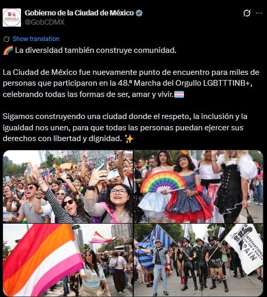 Así se vivió la Marcha LGBT en CDMX
