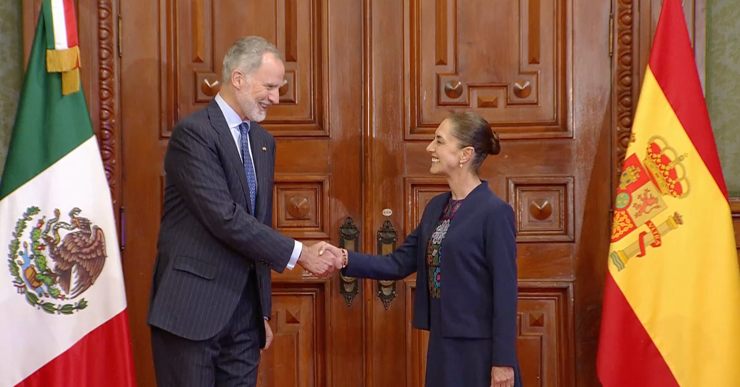 5daadvs4pbcjtnjpuy4usjcxmu Claudia Sheinbaum recibe al rey Felipe VI en Palacio Nacional