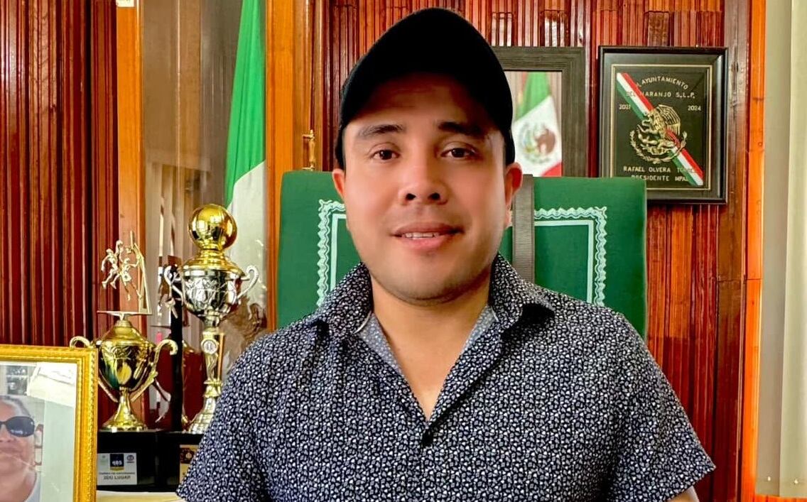 Rafael Olvera Torres, alcalde de El Naranjo, San Luis Potosí