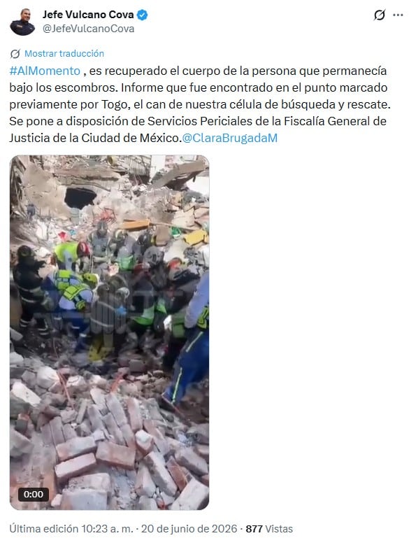7noxnc7tsrehbnviqokjxcgwzq Colapsa vivienda en la Roma: una persona muere y otra es rescatada