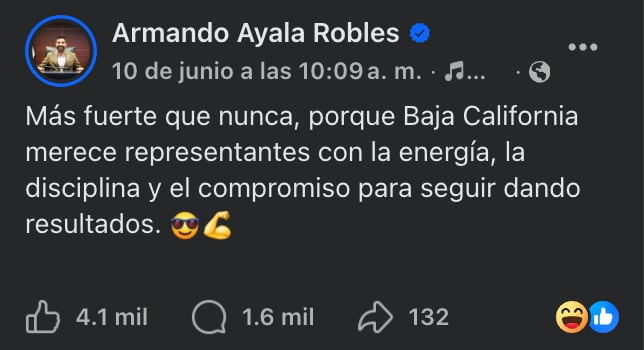 Foto de Armando Ayala en modo 'Super Saiyajin'