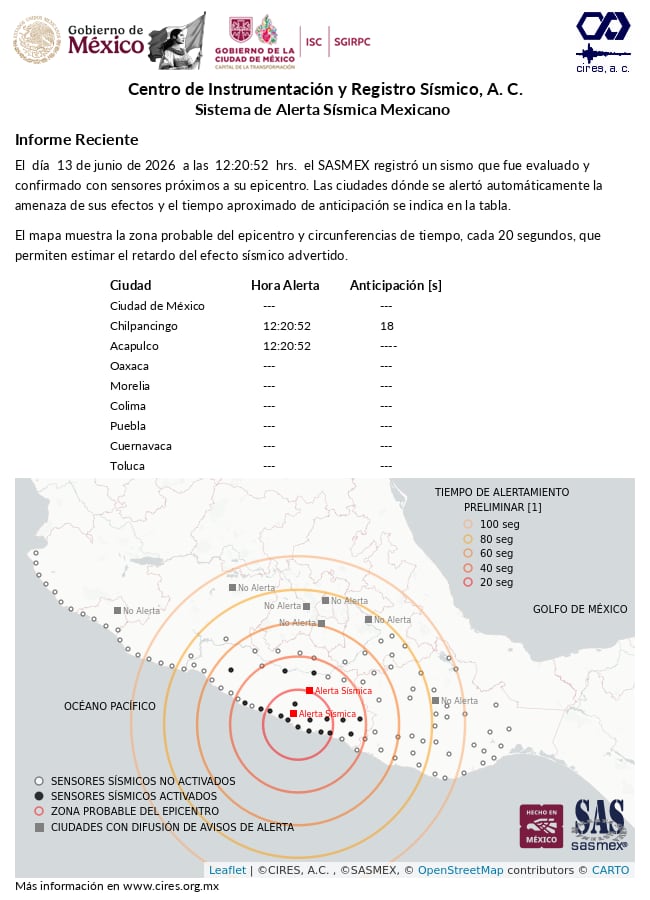 cqiuaaux6bf4johtazb2f4qrtm Sismo de magnitud 5.2 en Guerrero activa alerta sísmica en zonas de CDMX