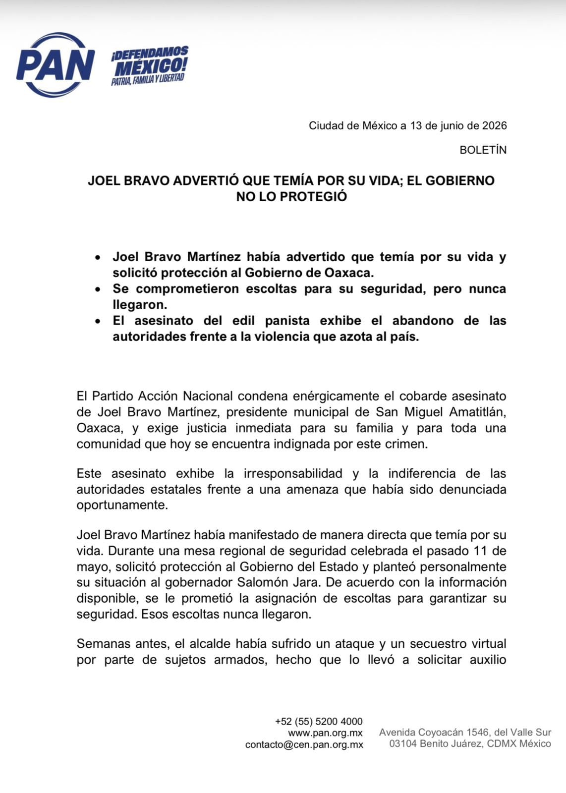 dybdauvdtfgf5cgc4s43wmf36a Asesinato de Joel Ángel Bravo en Oaxaca