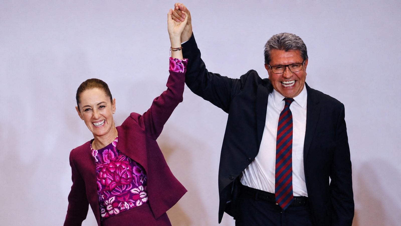 Ricardo Monreal respalda convocatoria de Claudia Sheinbaum