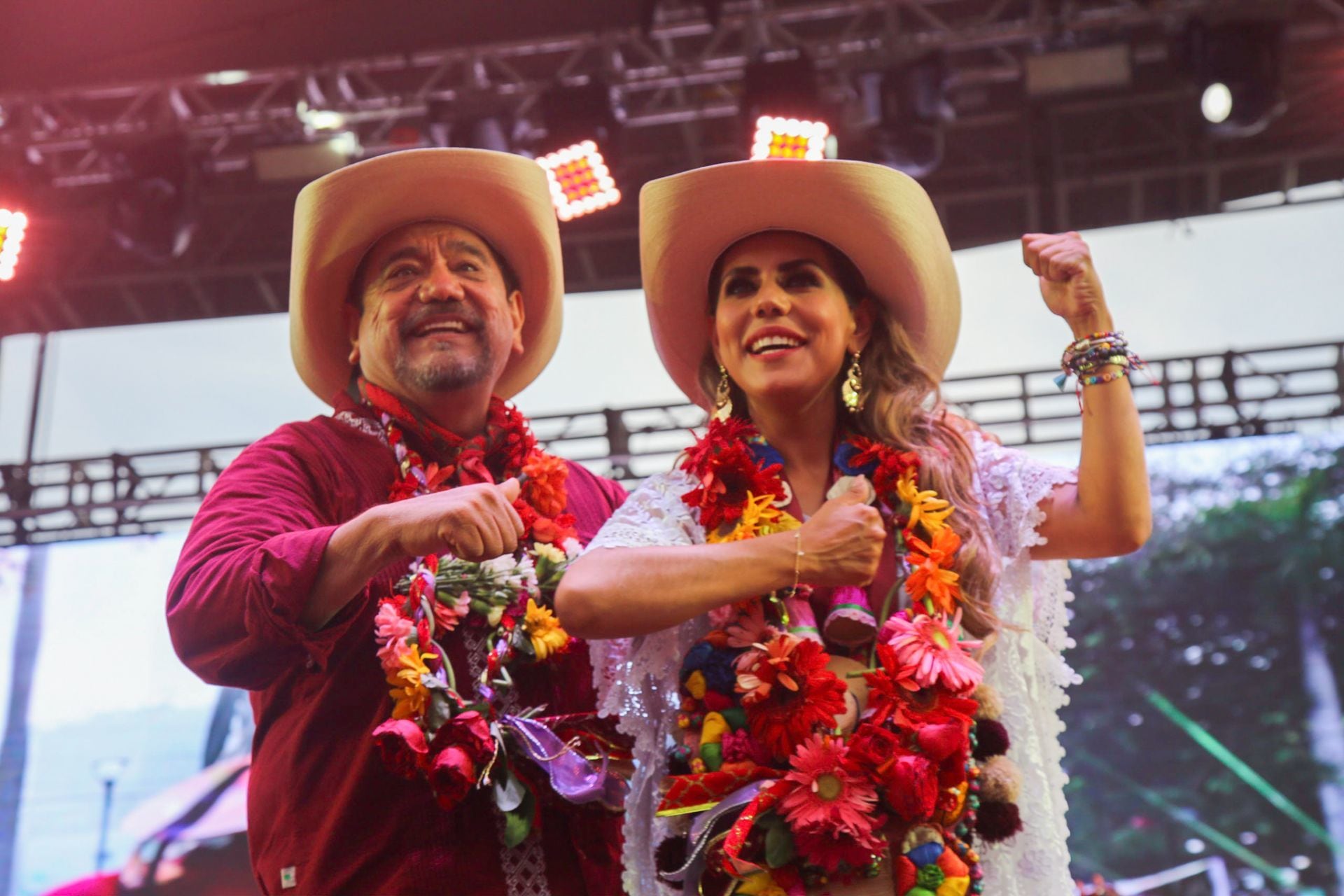 Cierre campaña Evelyn Salgado