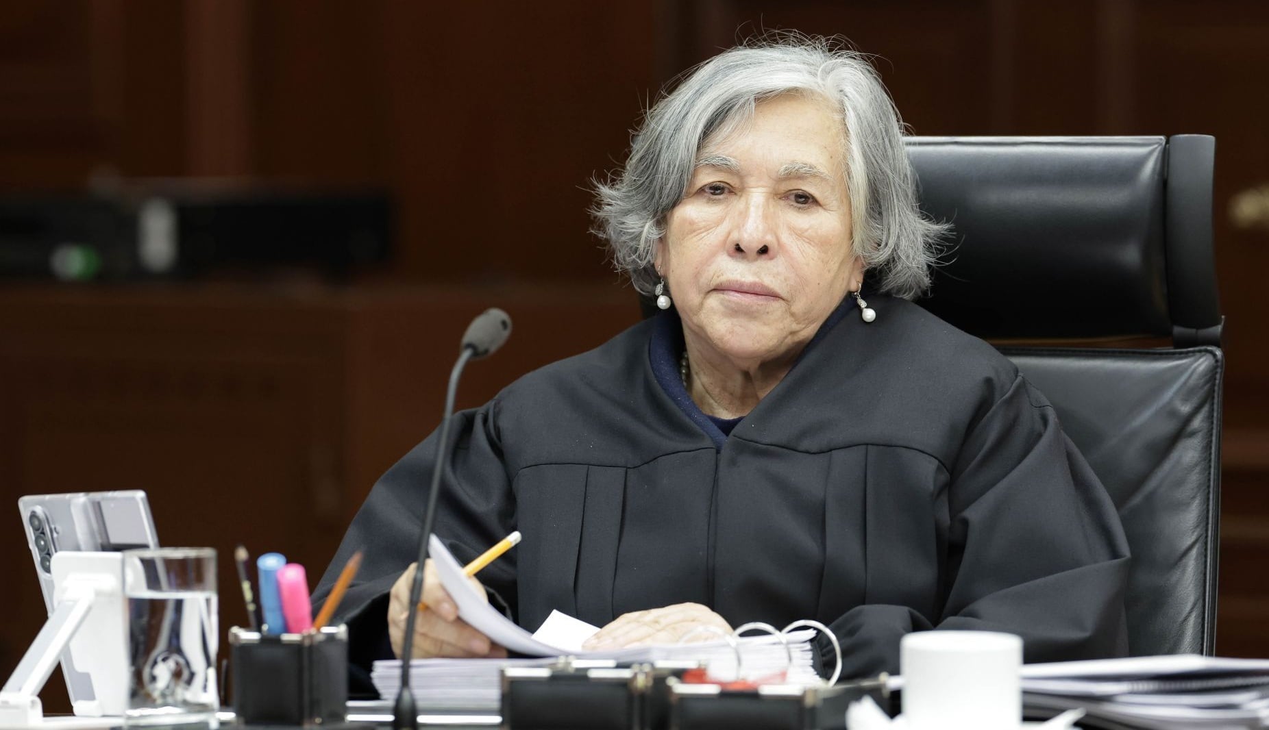 Ministra María Estela Ríos González