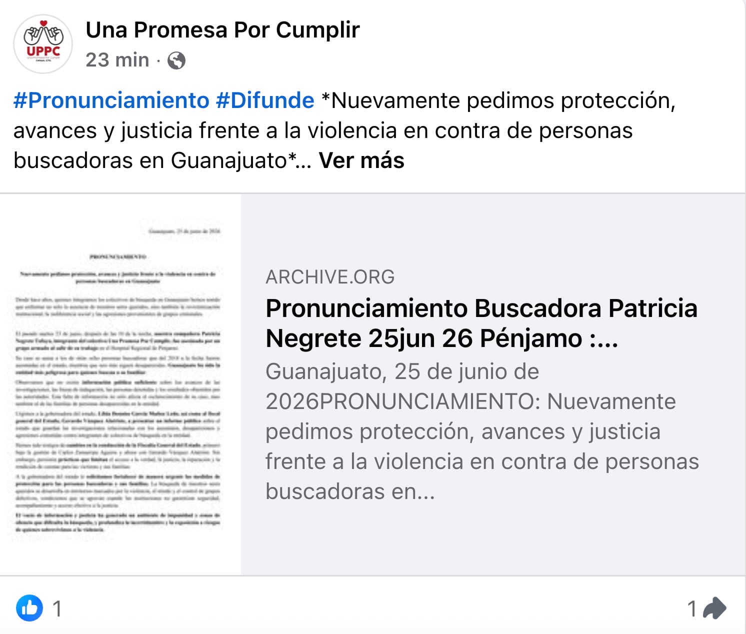 Patricia Negrete, buscadora de Guanajuato, es asesinada