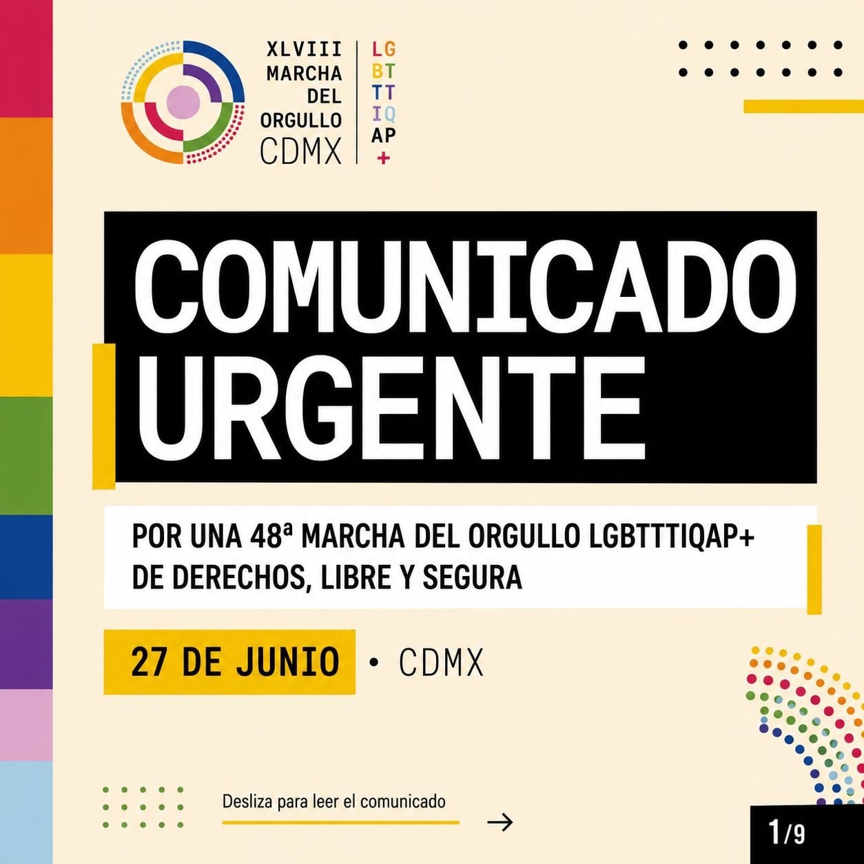 Marcha LGBT exige a CDMX respetar su ruta durante el Mundial 2026