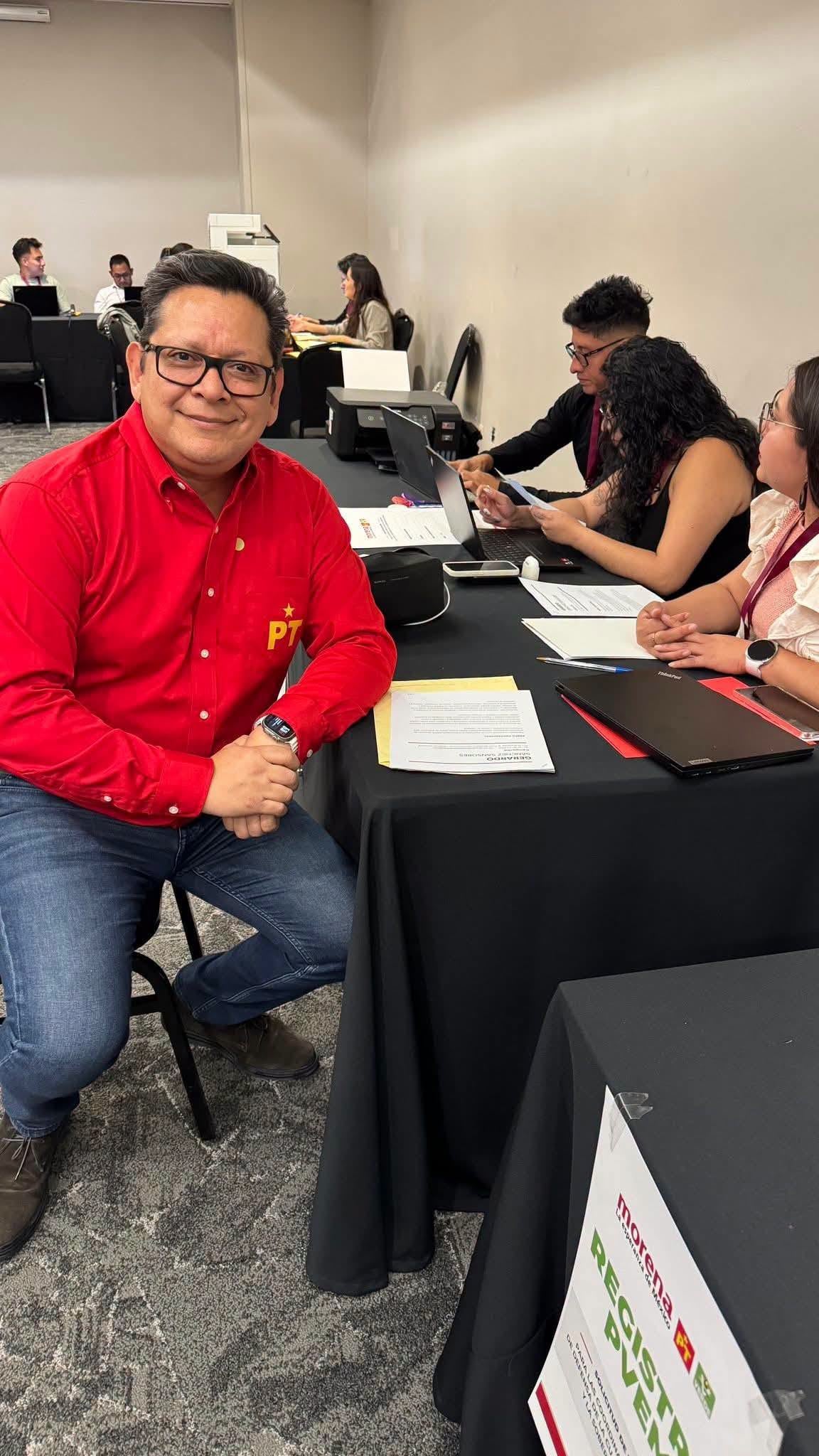 Sobrino de Layda Sansores se aparta tras registro con el PT para la Transformación en Campeche