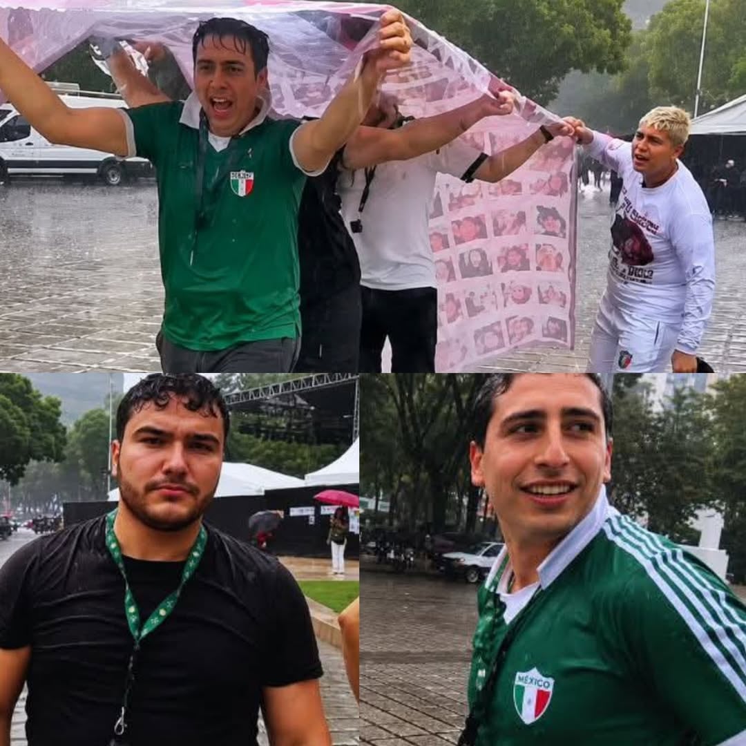 zm5bsyynh5em5kbnfoc22kquei Identifican a quienes arrebataron la lona de una madre buscadora para cubrirse de la lluvia