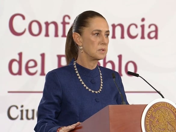 Claudia Sheinbaum, presidenta de México.