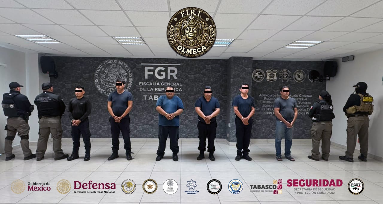 Elementos fueron arrestados dentro de su propia corporación policial en Tabasco
