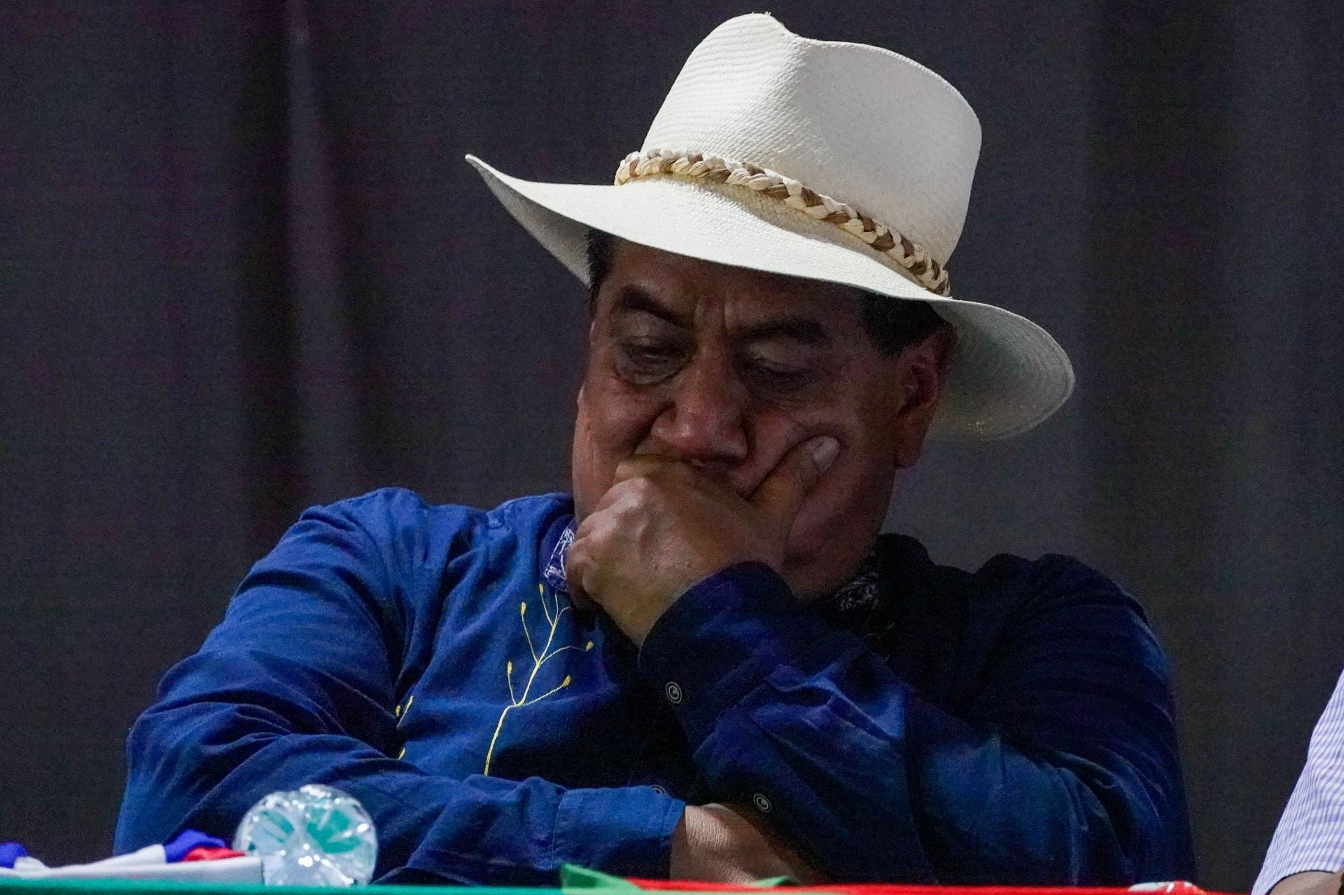 Pedro Hernández, dirigente de la CNTE.