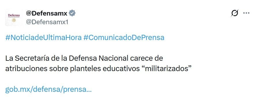 Caso Dafne Zapata: Sedena asegura que no tiene facultades en academias militarizadas