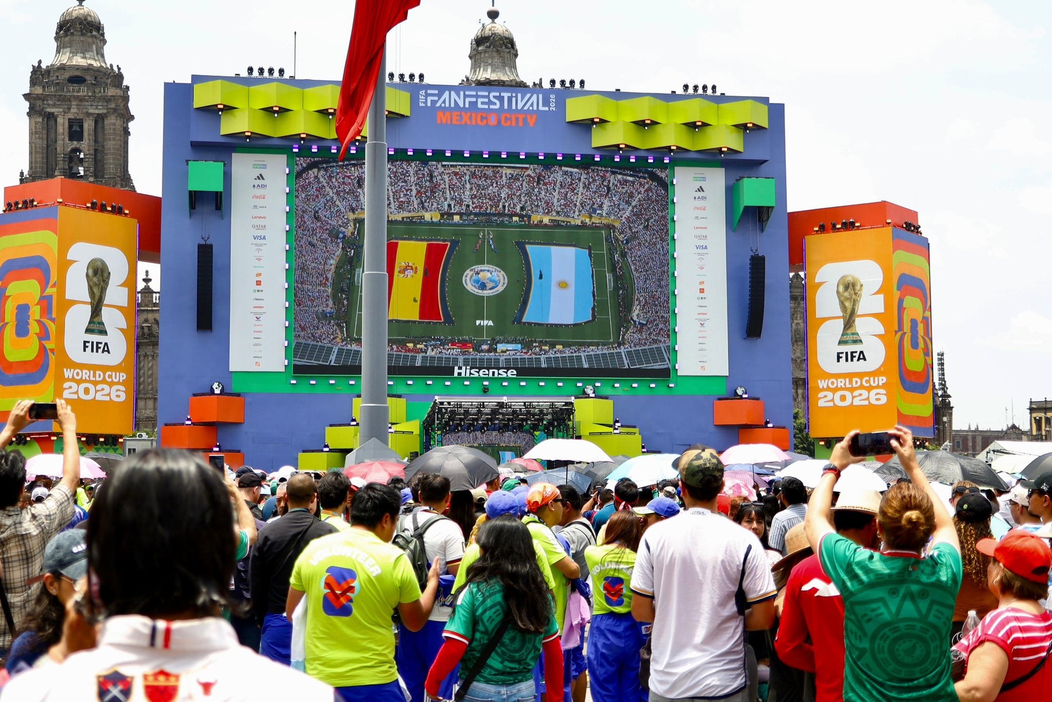 babjmzi4g5ecbpj6u4t3f6ac4q Rosa Icela Rodríguez muestra convocatoria del Fan Fest en el Zócalo por la final del Mundial 2026.