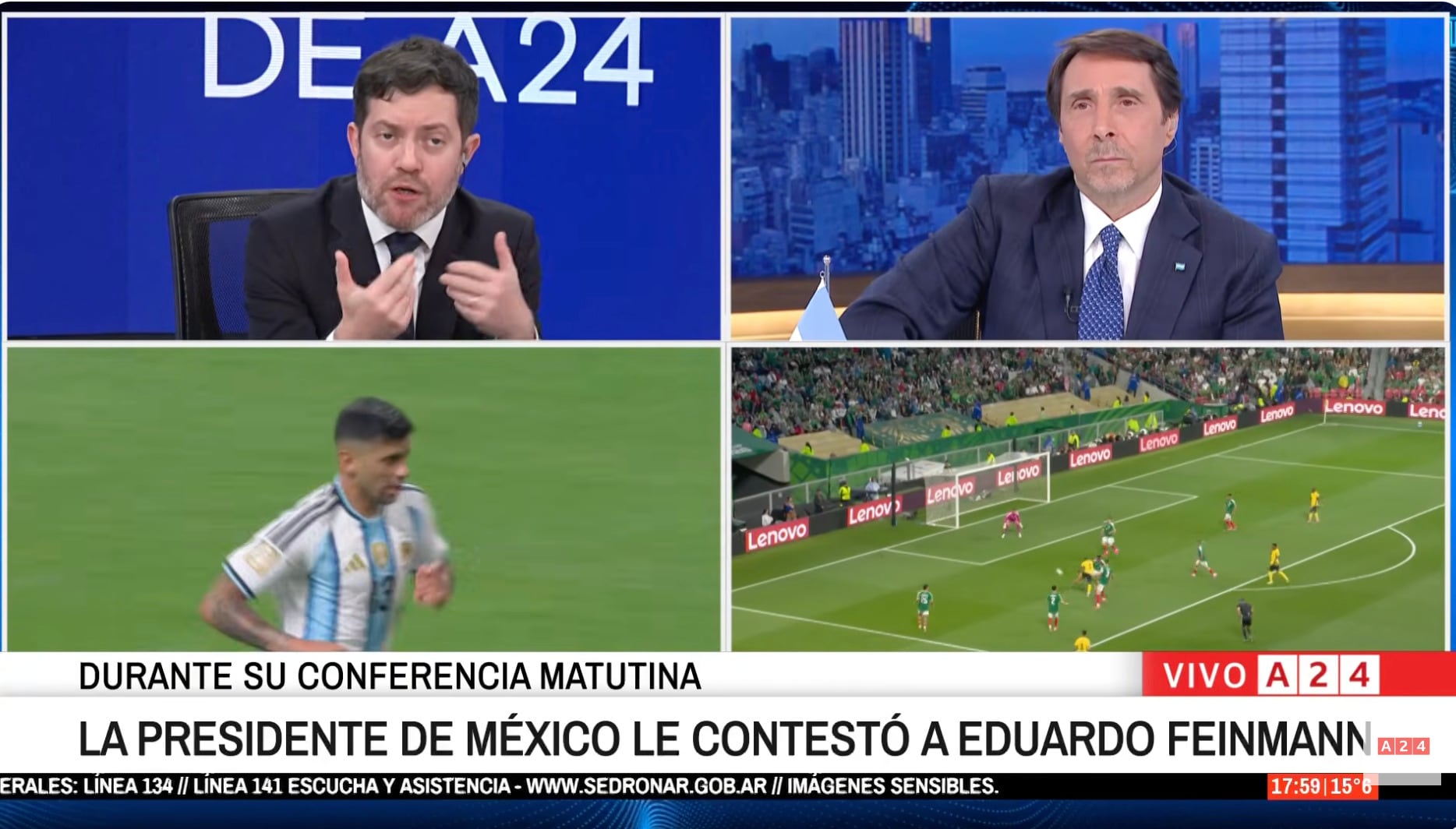 c35b3unshrgbpb7ec4kvlu6jsq Eduardo Feinmann se disculpa con México pero termina con críticas a Claudia Sheinbaum