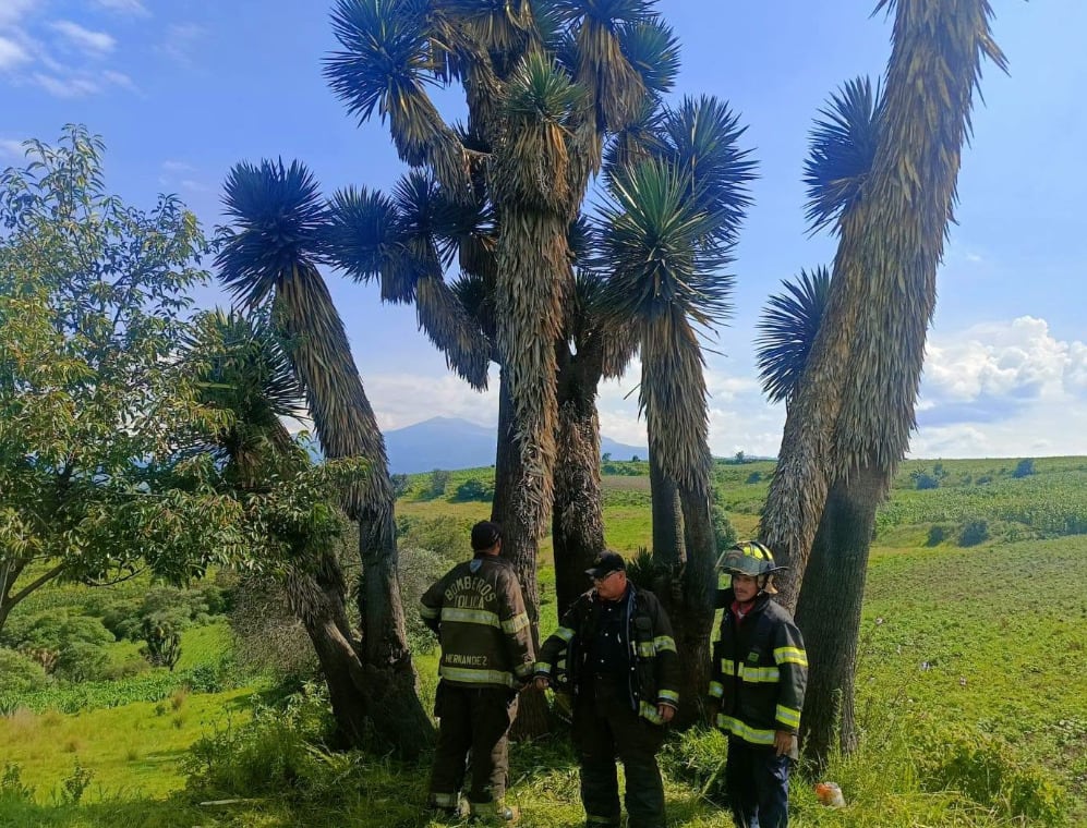 7 personas sufren quemaduras tras caída de un rayo en Tlacotepec