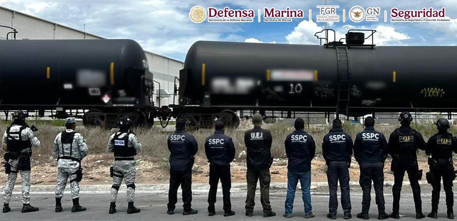 Histórico decomiso de huachicol en Coahuila