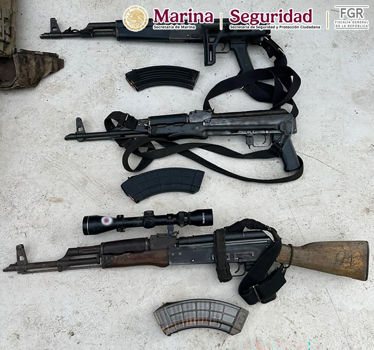 Operativo en Sinaloa deja 10 agresores abatidos tras ataque a la Marina
