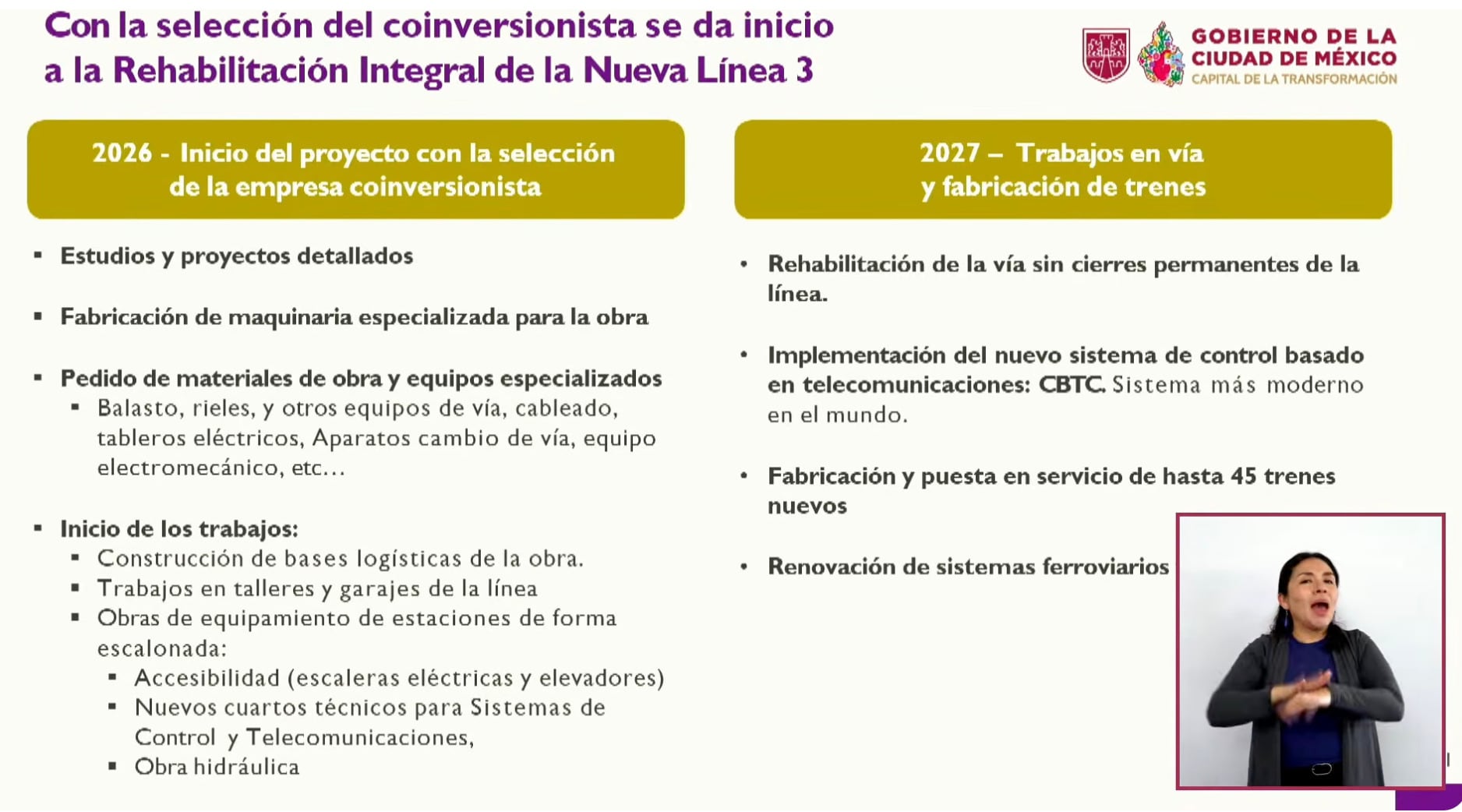 Remodelación de la Línea 3 del Metro CDMX: proyecto de planeación