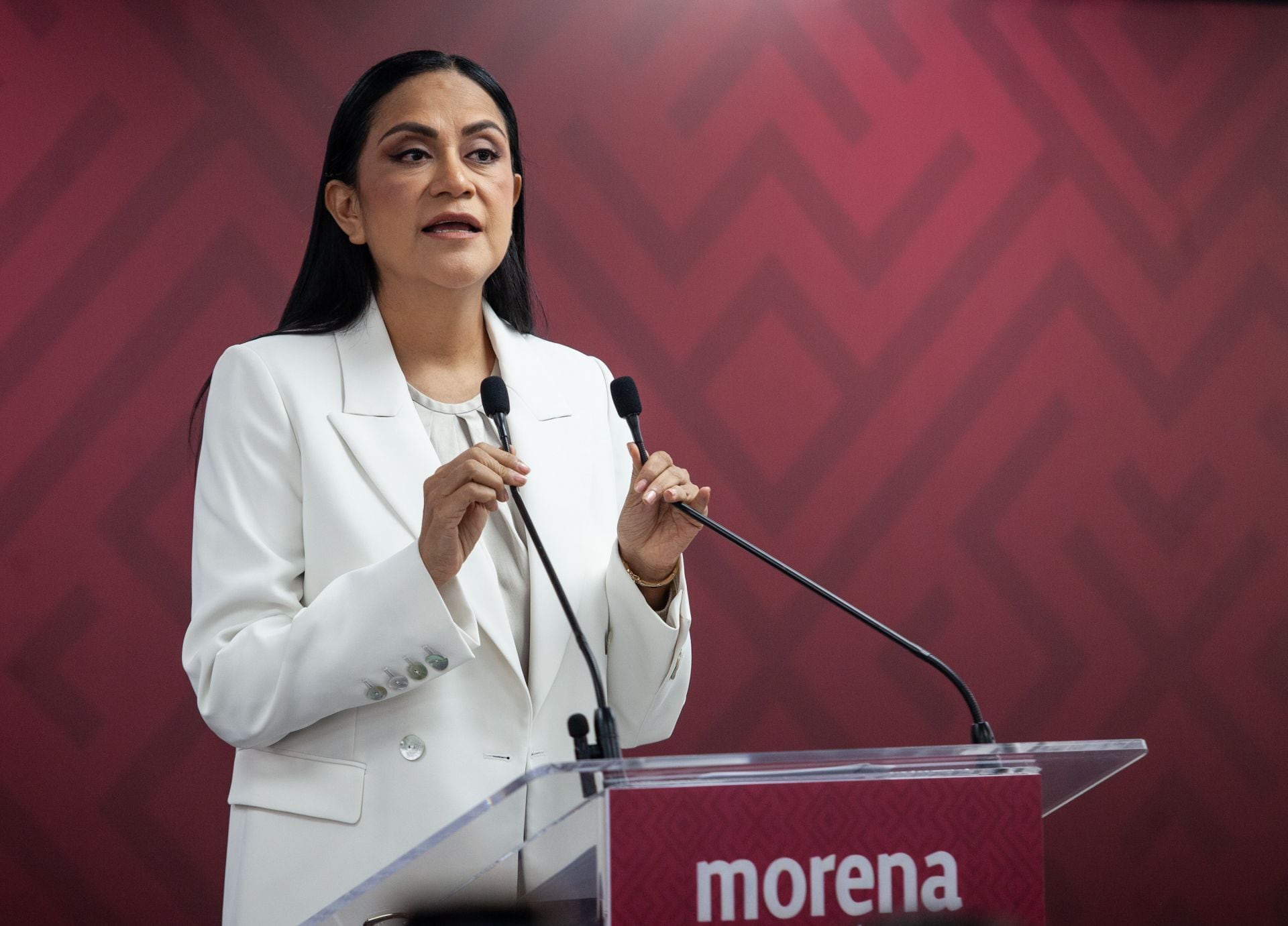Ariadna Montiel, presidenta nacional de Morena