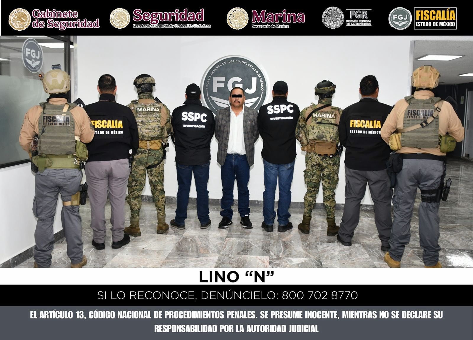 Operación Enjambre detiene a funcionario del Edomex acusado de secuestro