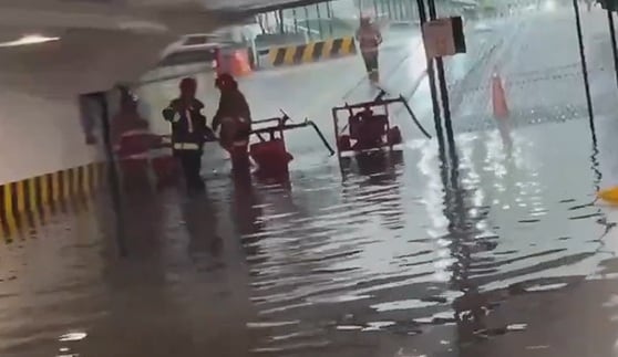 nt2vxaixajhr7oahybhtp2atne Fuertes lluvias inundan la Cámara de Diputados en CDMX