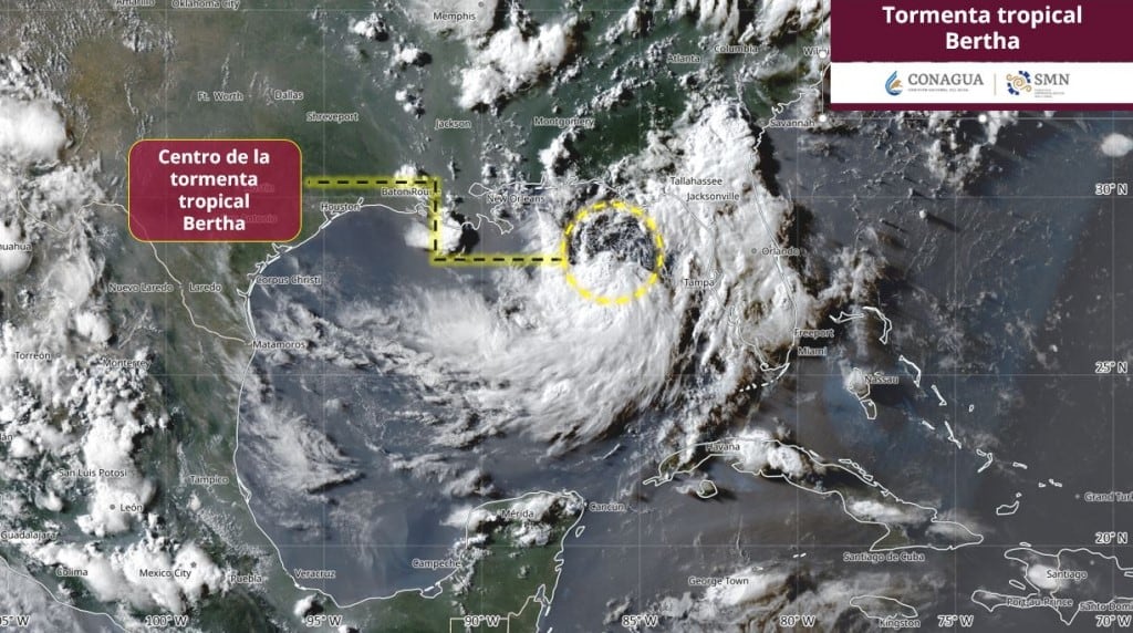 Tormenta Tropical Bertha