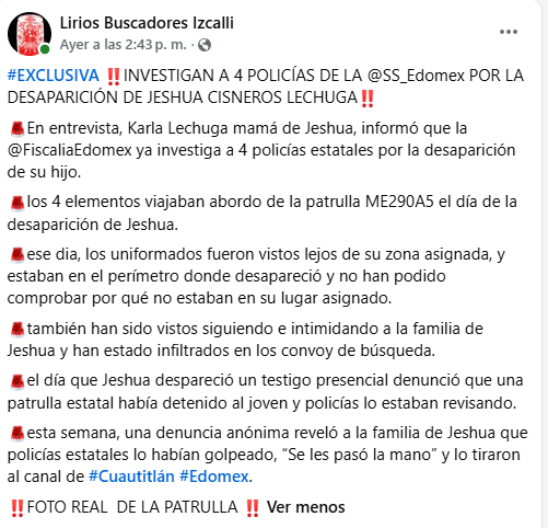 qdjfnt2olbhkhfjrpzrv5nrox4 Desaparición de Jeshua Cisneros