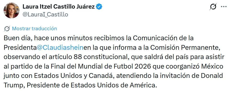 qv2jmbxsm5d7dda7eyc4gjc7sa Senado confirma salida de Sheinbaum de México para asistir a la final del Mundial 2026