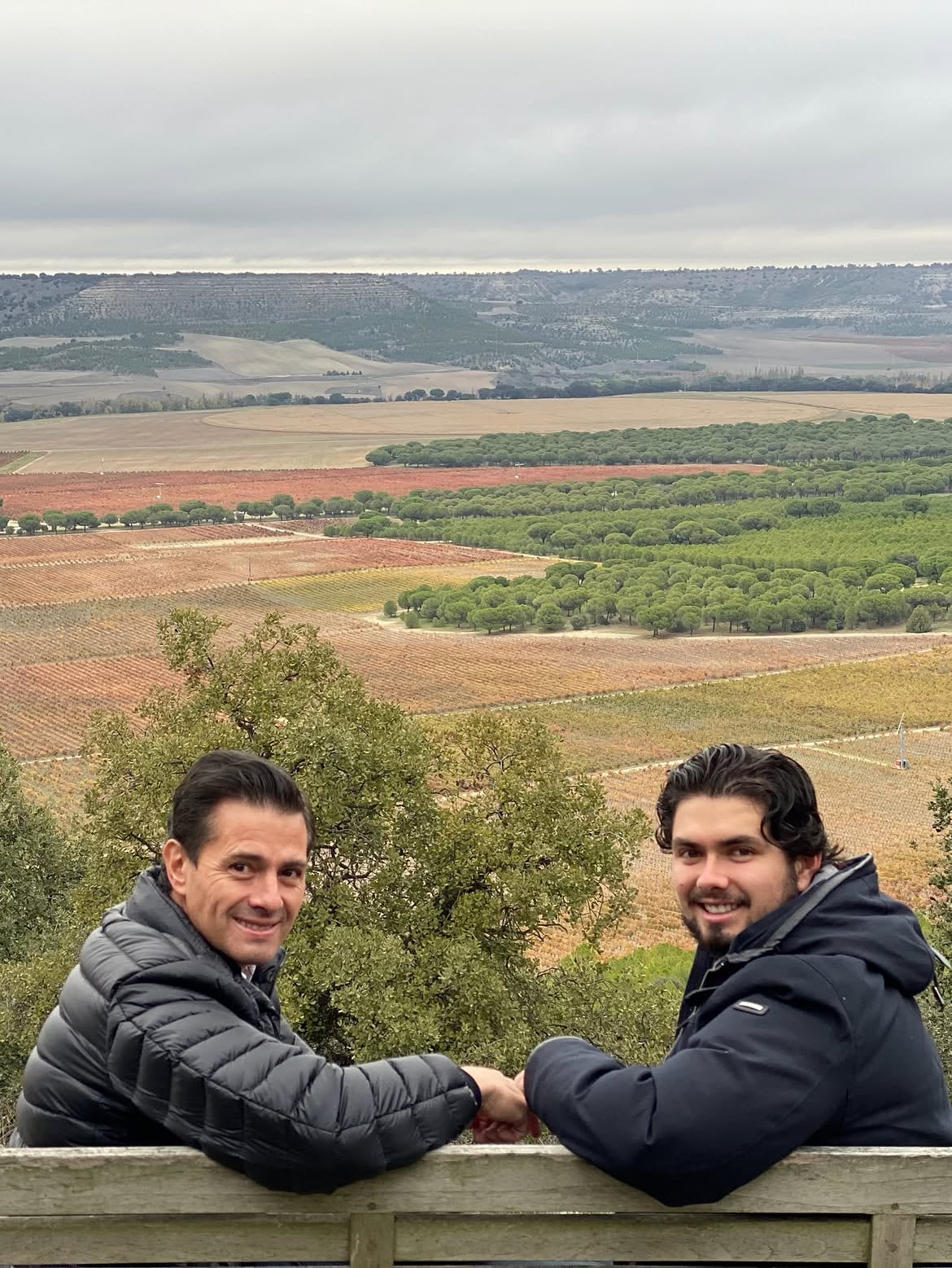Alejandro Peña Pretelini y Enrique Peña Nieto